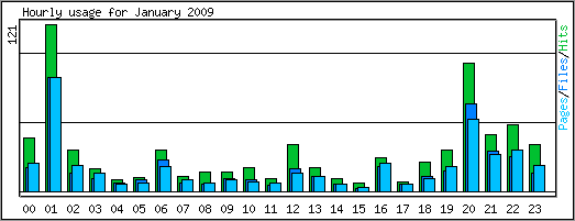 Hourly usage