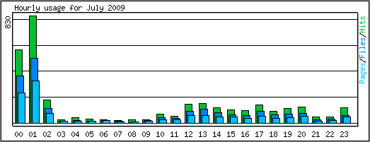 Hourly usage