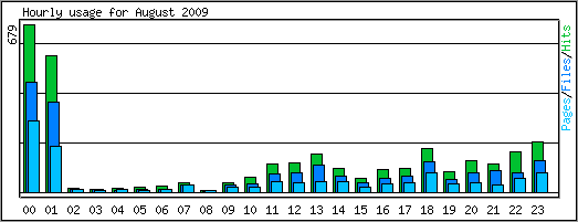 Hourly usage