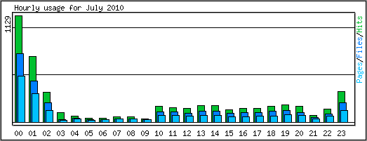 Hourly usage