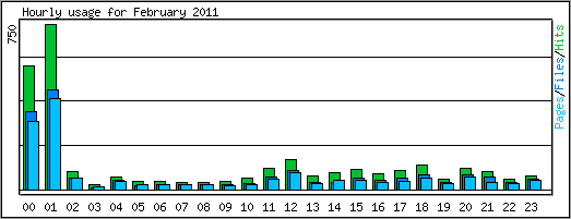 Hourly usage